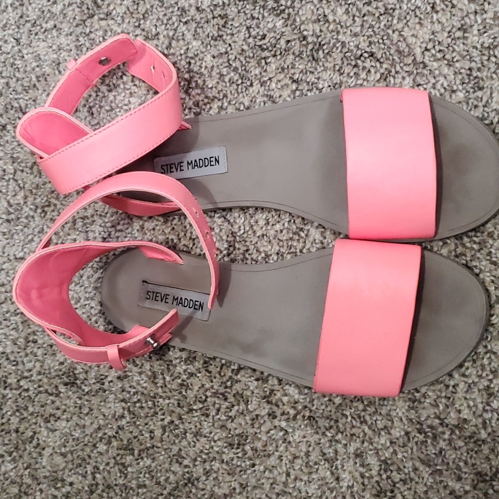Pink Steve Madden Sandals